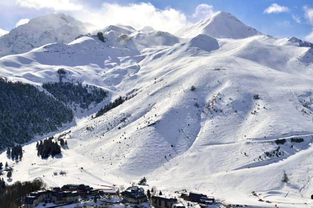 Appart 4-6 Pers Au Pied Des Pistes - Val Louron Génos Dış mekan fotoğraf